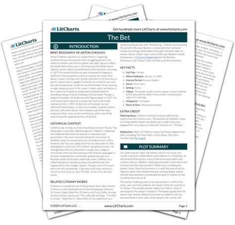 the bet litcharts.